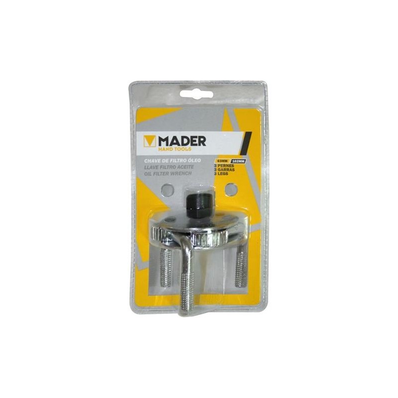 LLAVE FILTRO DE ACEITE 63-102 MM MADER