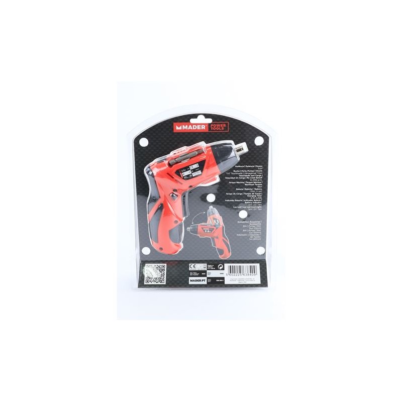 ATORNILLADOR A BATERIA 3.6V 1300MAH...