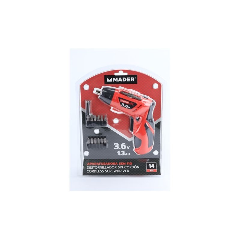 ATORNILLADOR A BATERIA 3.6V 1300MAH...