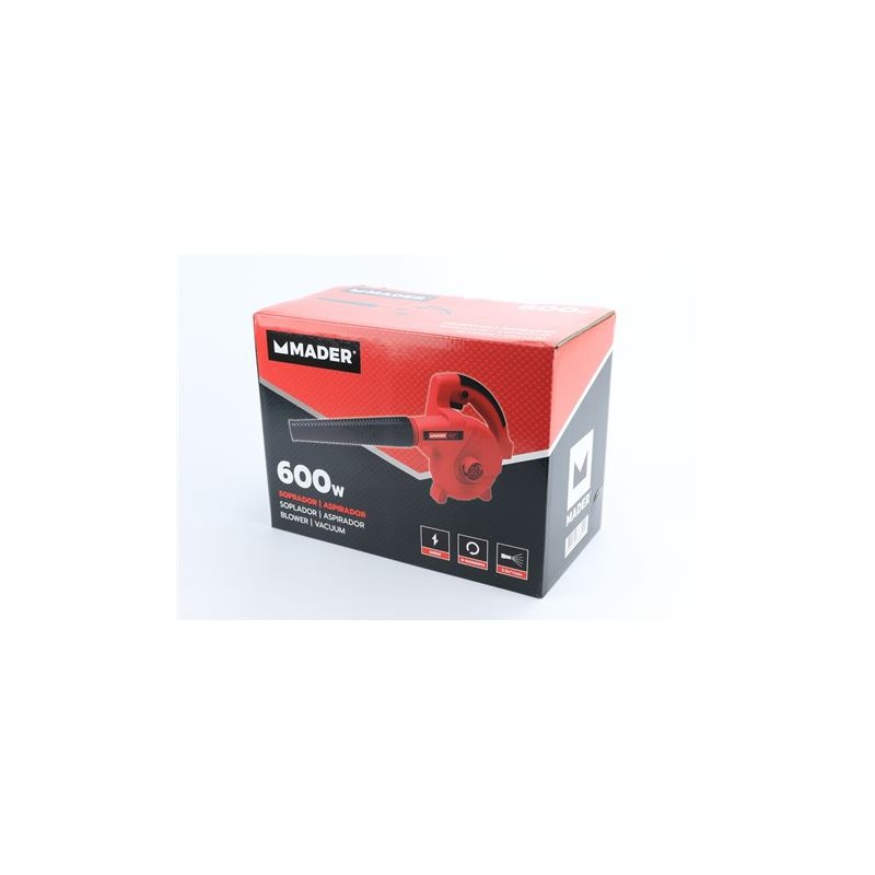 SOPLADOR ASPIRADOR 600W MADER
