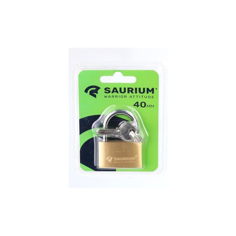 CANDADO LATON, 40MM SAURIUM