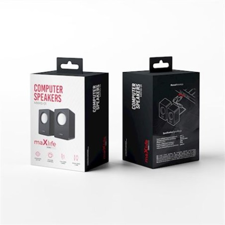 ALTAVOCES PC 2X3W MXHS-01 MAXLIFE