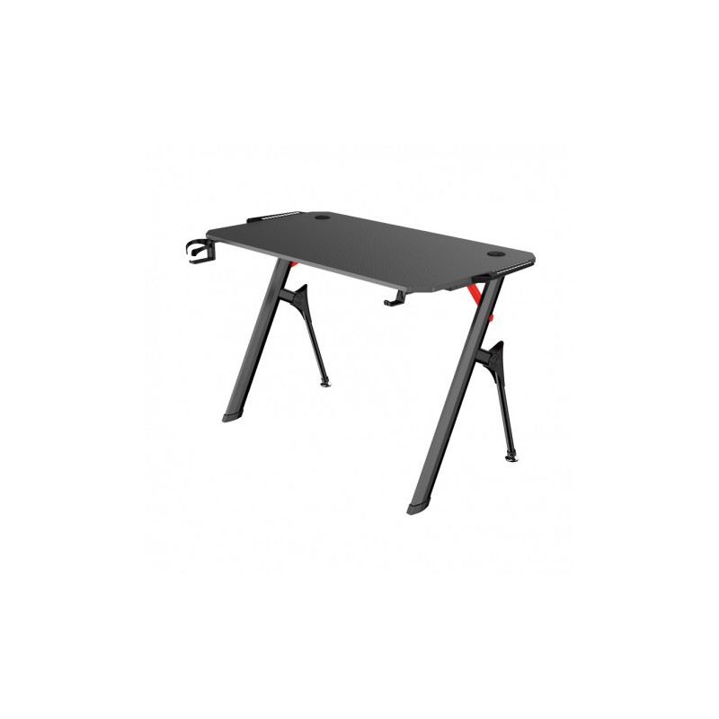MESA GAMING PRO1400 FIBRA CARBONO LUZ...