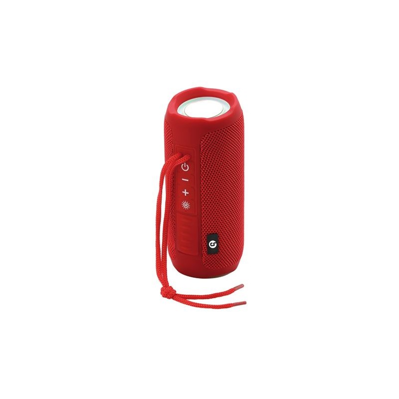 ALTAVOZ BLUETOOTH BOOM LED 10W ROJO...