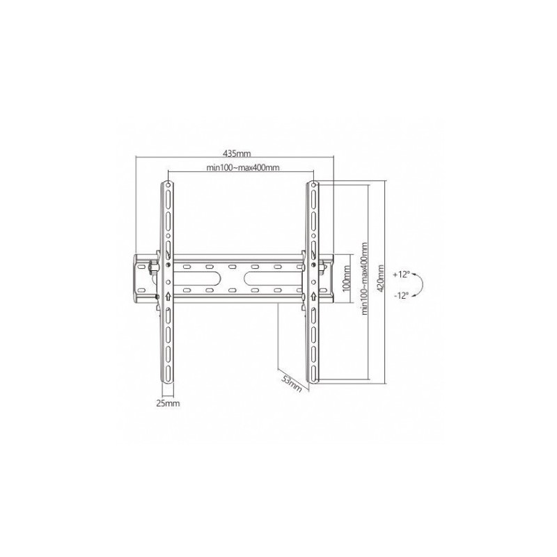 SOPORTE DE PARED TV LED LCD 32"-55"...