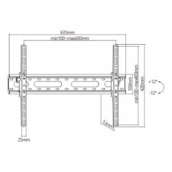 SOPORTE DE PARED TV LED LCD... 2