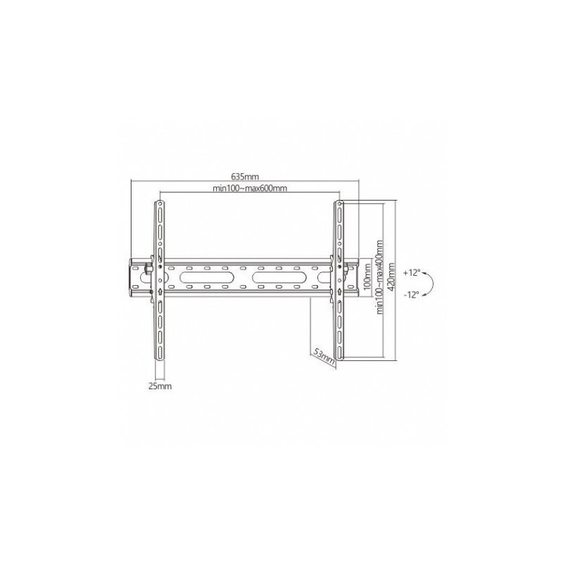 SOPORTE DE PARED TV LED LCD 37"-86"...