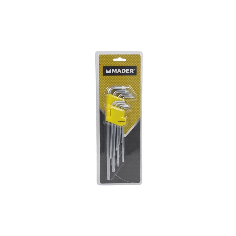 JUEGO LLAVES TORX CON ORIFICIO 9 PCS...