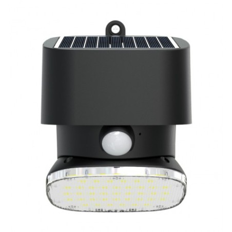 FOCO SOLAR DESIGN SERIE PRO 2000LM NEGRO ELBAT