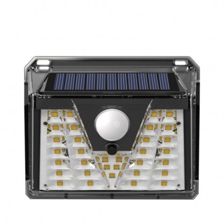 APLIQUE LED SOLAR 150LM NEGRO ELBAT