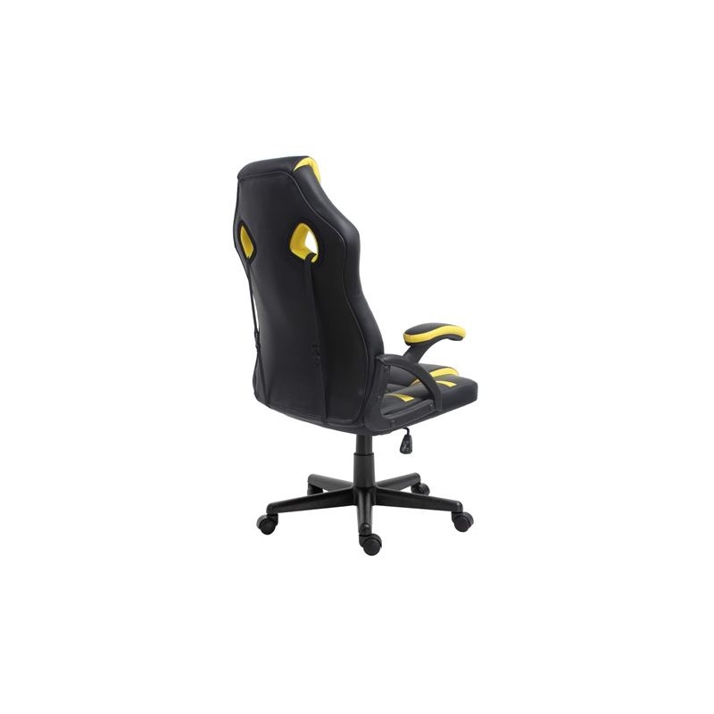 SILLA GAMING GM1000 NEGRO/AMARILLO MUVIP