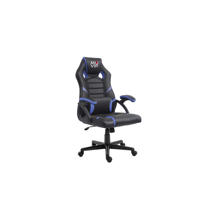 SILLA GAMING GM1000 NEGRO/AZUL MUVIP