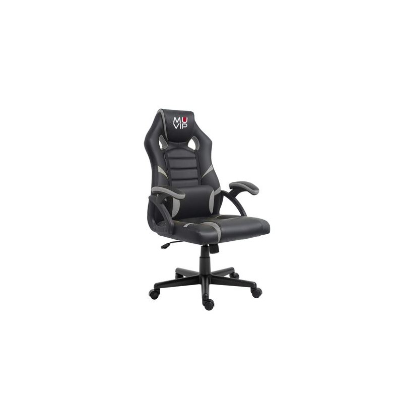 SILLA GAMING GM1000 NEGRO/GRIS MUVIP