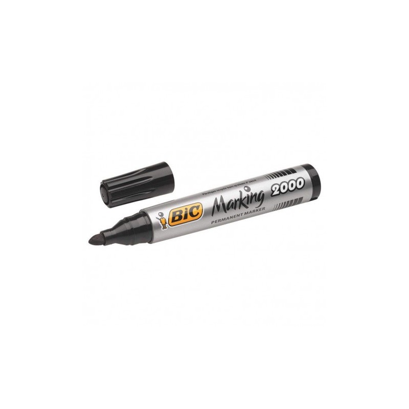 ROTULADOR MARCADOR BIC MARKING 2000 ECO - COLOR NEGRO - PUNTA 4.9MM