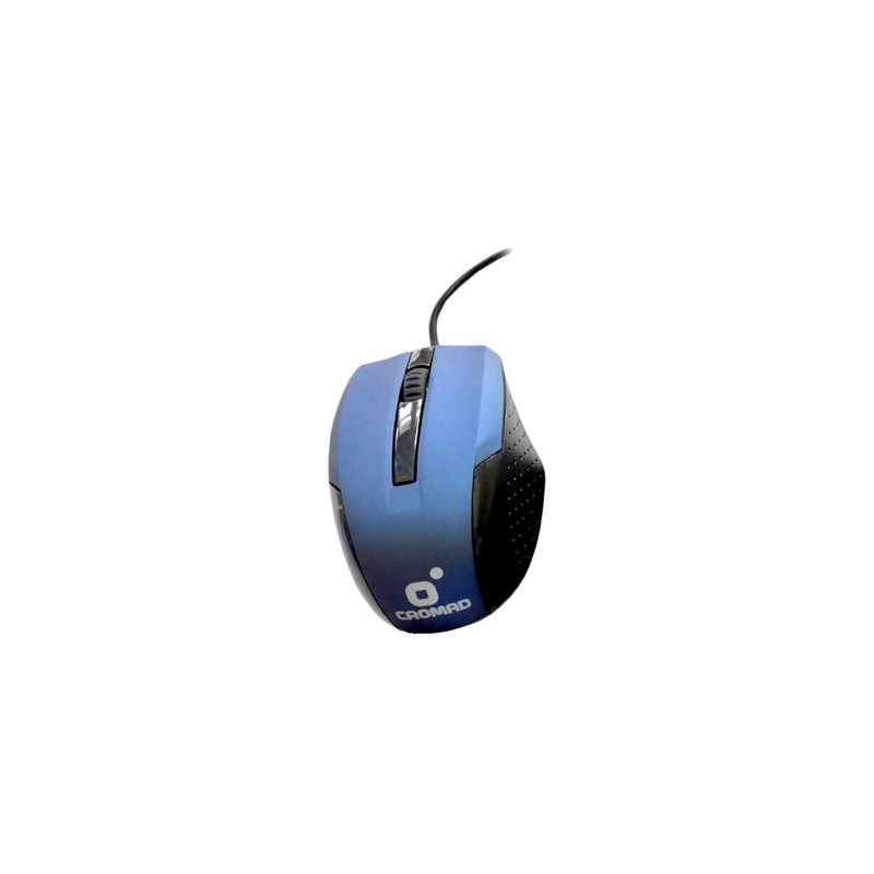 RATON X53 USB 2.0 AZUL CROMAD