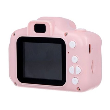 CAMARA FOTOS CON JUEGOS INFANTIL SKC-100 ROSA FOREVER