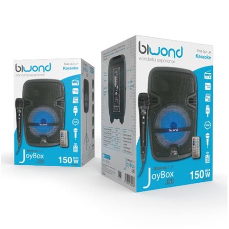 ALTAVOZ KARAOKE 6.5" JOYBOX J20 150W BIWOND