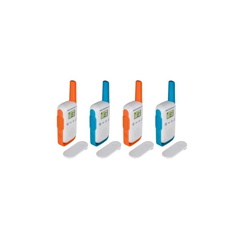PACK 4 WALKIE -TALIKIE MOTOROLA TLKR T42