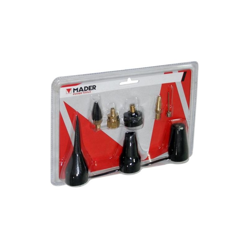 KIT 8 PCS BOQUILLAS DE INFLADO MADER