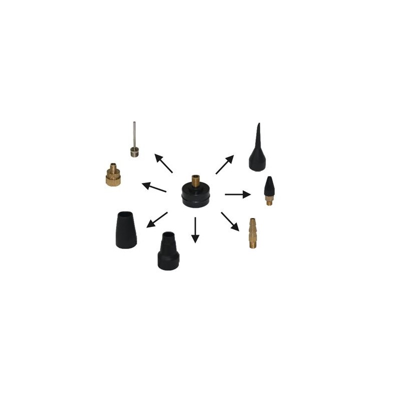 KIT 8 PCS BOQUILLAS DE INFLADO MADER