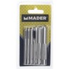 JUEGO 5 PCS SACABOCADOS MADER