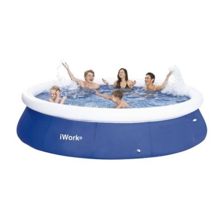 PISCINA HINCHABLE Ø 2,40 X 0,63 M iWORK