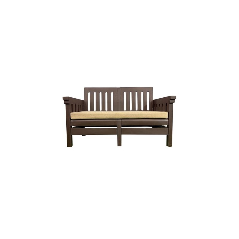 CONJUNTO DE JARDIN PALMA MARRON MESA...