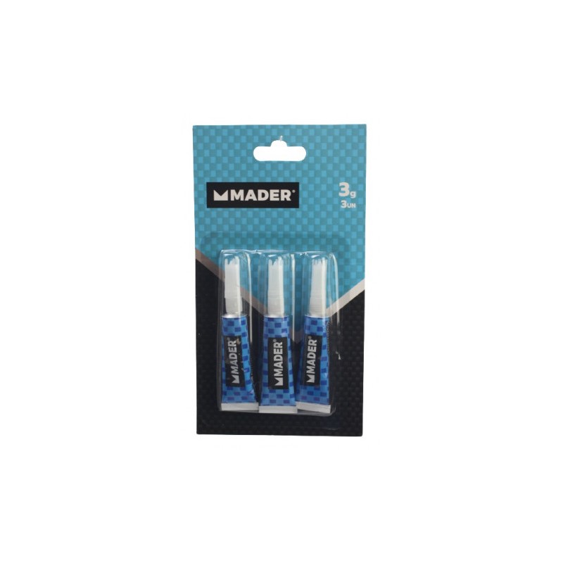 PEGAMENTO INSTANTANEO 3PCS. 3 GR. MADER