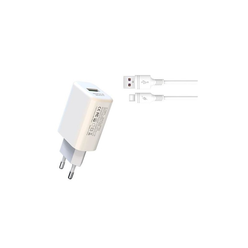 PACK CARGADOR CORRIENTE L85D 18W +...