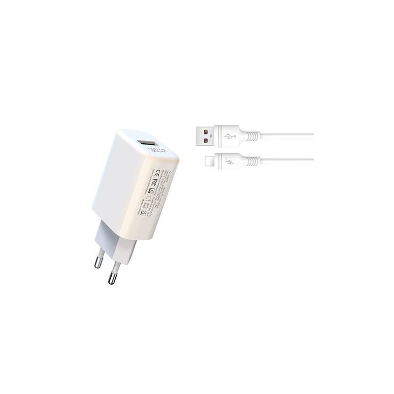 PACK CARGADOR CORRIENTE L85D 18W +...
