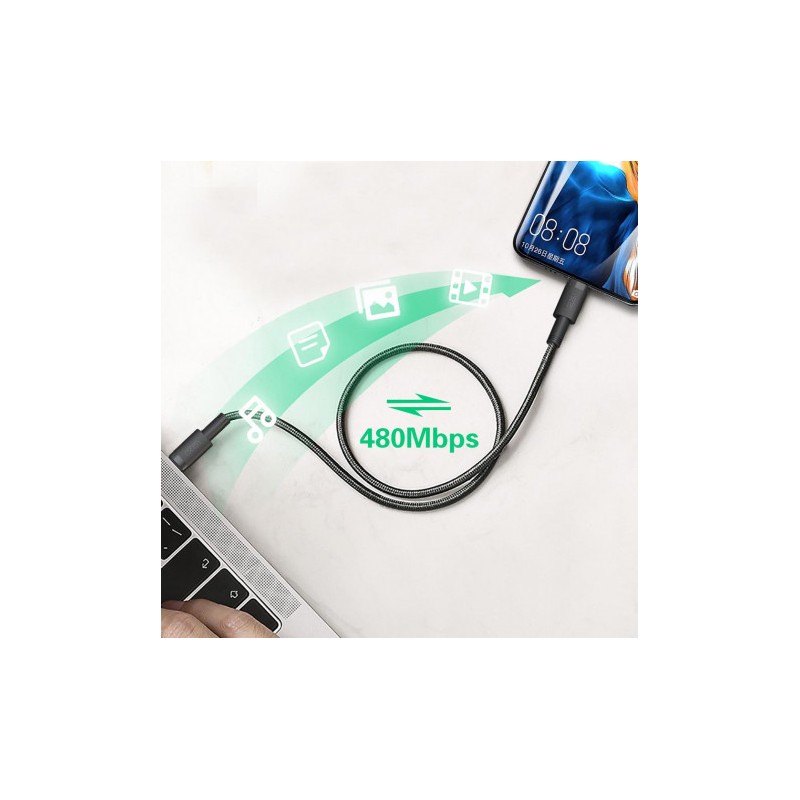 CABLE NBQ199 TIPO C 100W | NEGRO...