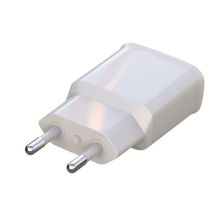 CARGADOR DE CORRIENTE L92C 2.4A 2XUSB BLANCO XO