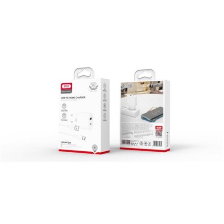 CARGADOR DE CORRIENTE L81ATC 20W TIPO C + USB QC 3.0 + CABLE MICRO USB XO