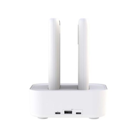 PACK BASE CARGA + 2 X POWERBANK PR151 10000MAH | USB + TIPO C | LCD XO