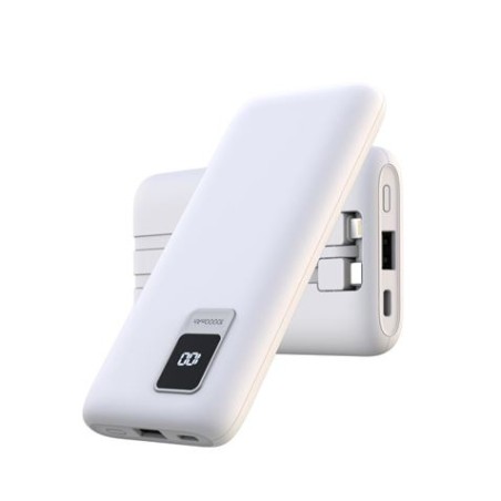 PACK BASE CARGA + 2 X POWERBANK PR151 10000MAH | USB + TIPO C | LCD XO