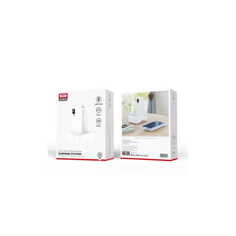 PACK BASE CARGA + 2 X POWERBANK PR151...