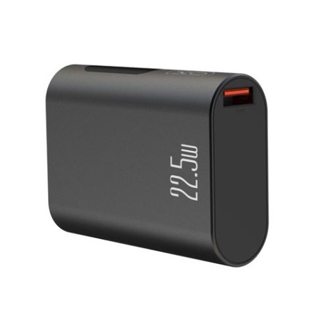 POWERBANK PR155 10000MAH | TIPO C + USB | QC 22.5W | DISPLAY NEGRA XO