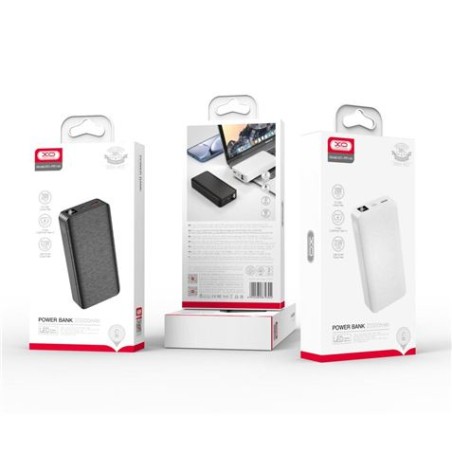 POWERBANK PR144 20000MAH | USB + TIPO C | BLANCA XO