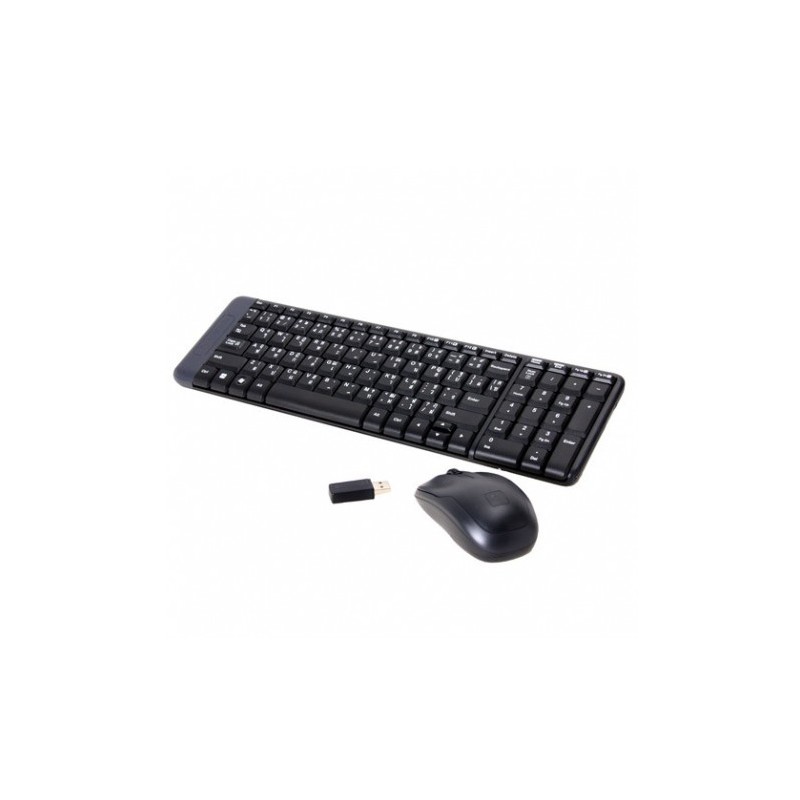TECLADO+RATON LOGITECH MK220 WIRELESS...