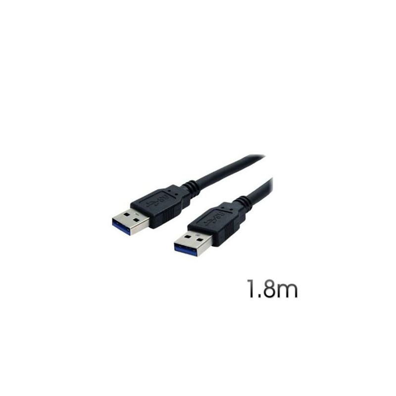 CABLE USB MACHO MACHO 1.8METROS CROMAD