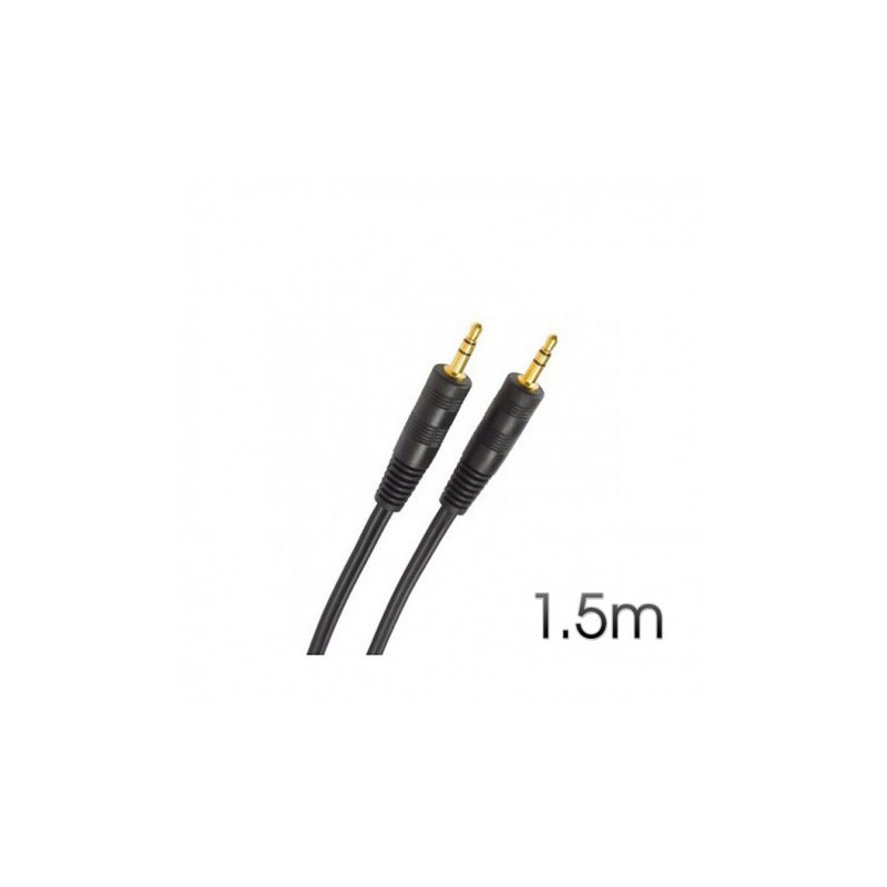 CABLE STEREO MINI JACK 3.5 M/M AUDIO...