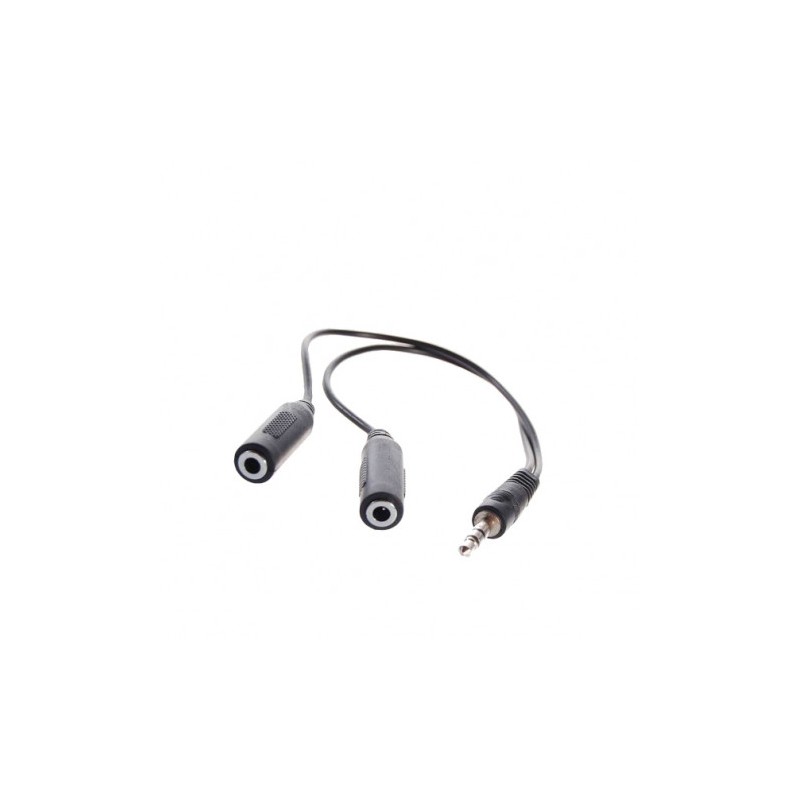 CABLE MINI JACK MACHO A 2 MINI JACK...