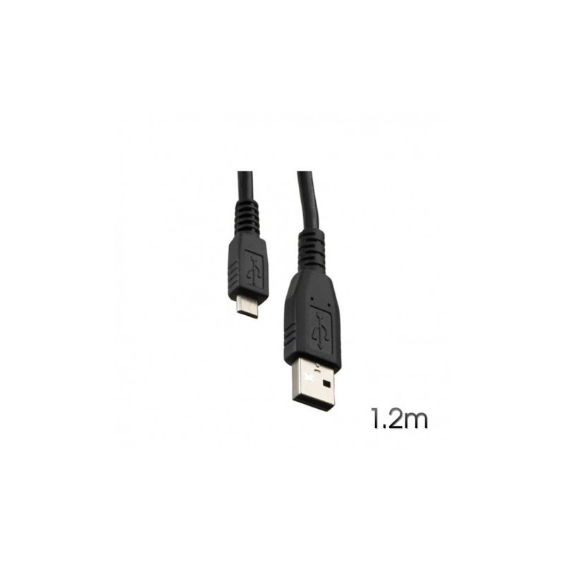 CABLE MICRO USB A USB 1.2 METROS CROMAD
