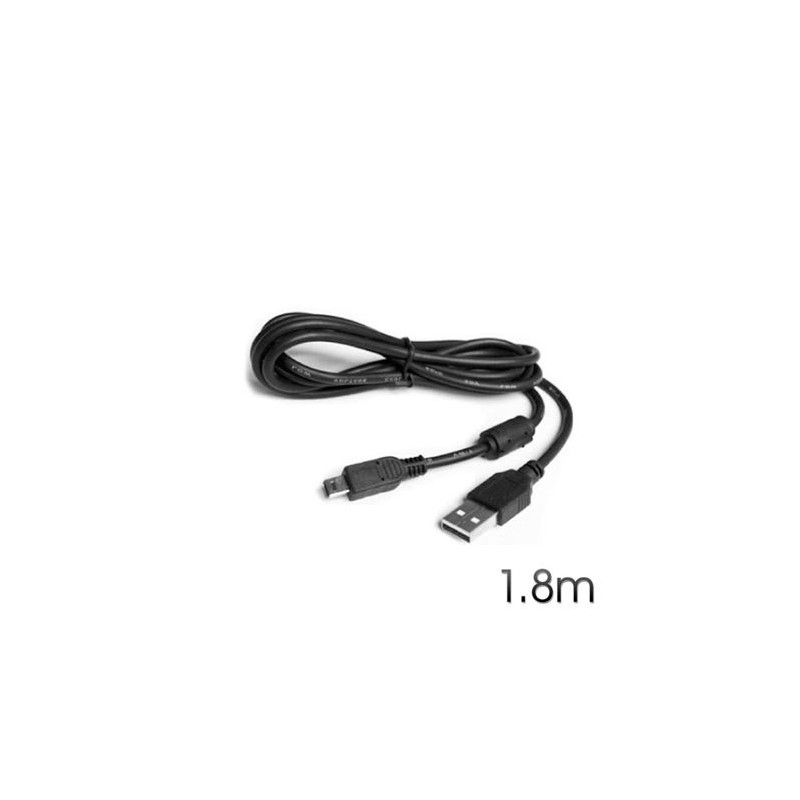 CABLE MINI USB A USB 1.8 METROS CROMAD