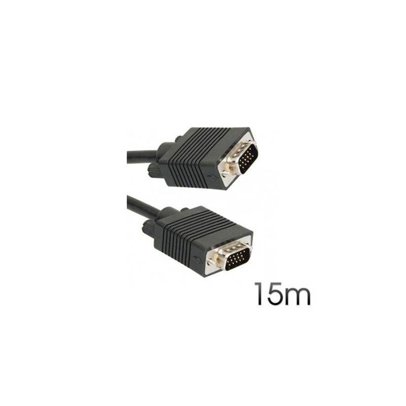 CABLE VGA MACHO-MACHO 15M 15PIN CROMAD
