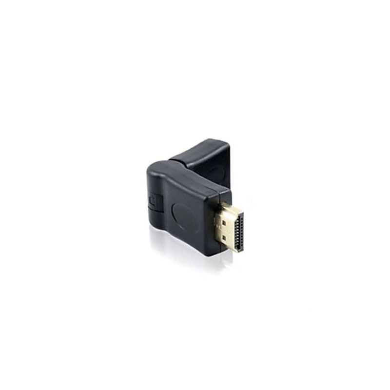 ADAPTADOR HDMI MACHO HEMBRA 180º CROMAD