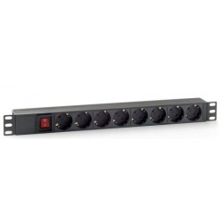 REGLETA PDU RACK 19" 8...