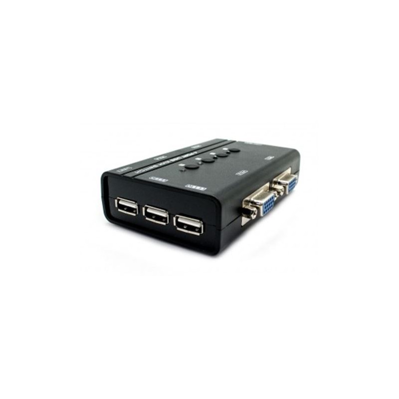 CONMUTADOR KVM4 USB/VGA SWITCH 4...