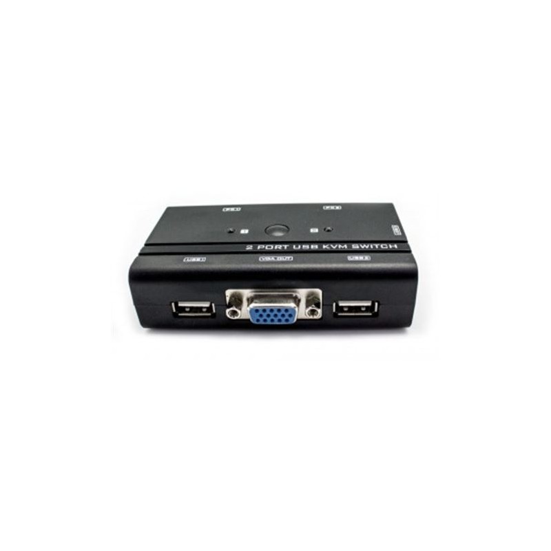 CONMUTADOR KVM2 USB/VGA SWITCH 2...