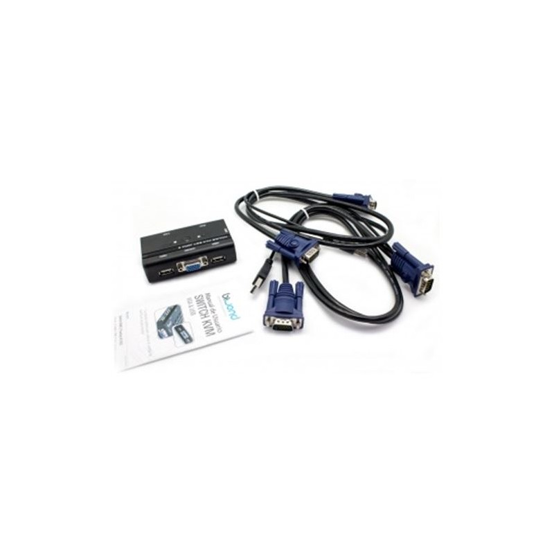 CONMUTADOR KVM2 USB/VGA SWITCH 2...